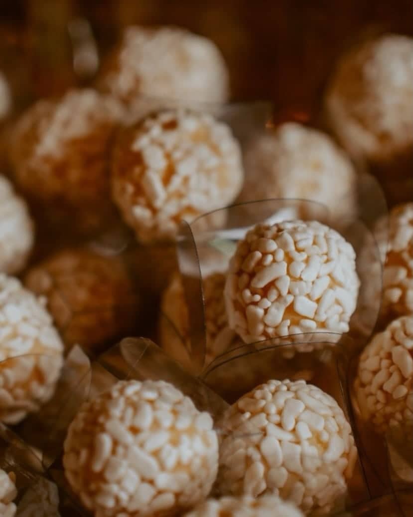 Brigadeiro de chocolate branco